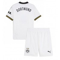 Camisa de time de futebol Borussia Dortmund Replicas 3º Equipamento Infantil 2024-25 Manga Curta (+ Calças curtas)